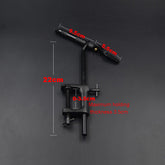 Kylebooker FTV01 Rotação de 360 ° Fácil operação Ferro Fly Tying AA Torno com suporte de bobina de disco padrão Ferramentas de amarração de mosca